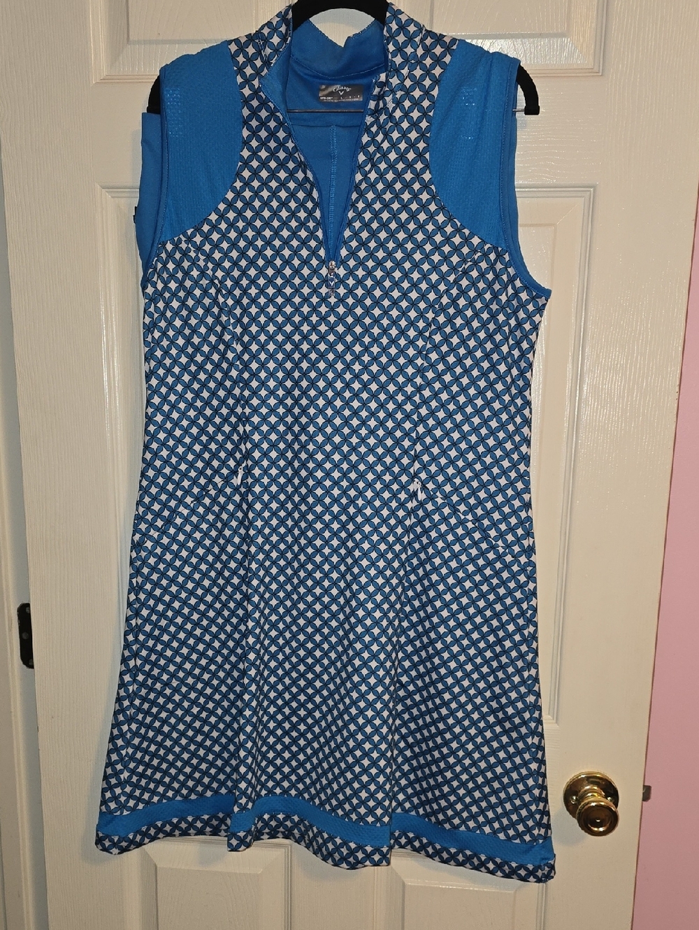 Callaway Bright Blue Performance Golf Dress